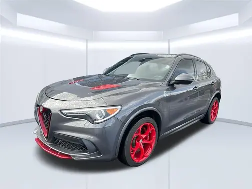 Gray 2018 Alfa Romeo Stelvio Quadrifoglio