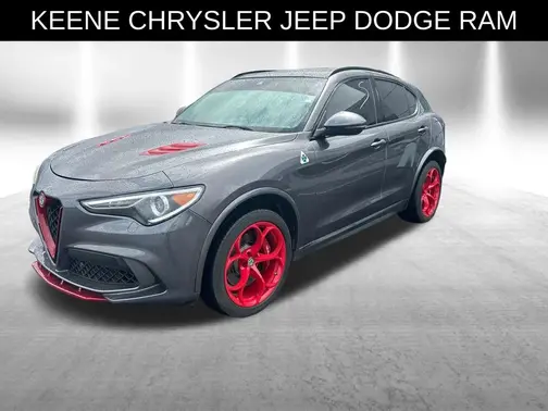 Gray 2018 Alfa Romeo Stelvio Quadrifoglio