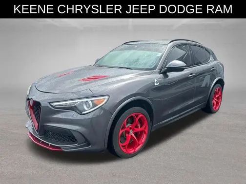 Gray 2018 Alfa Romeo Stelvio Quadrifoglio