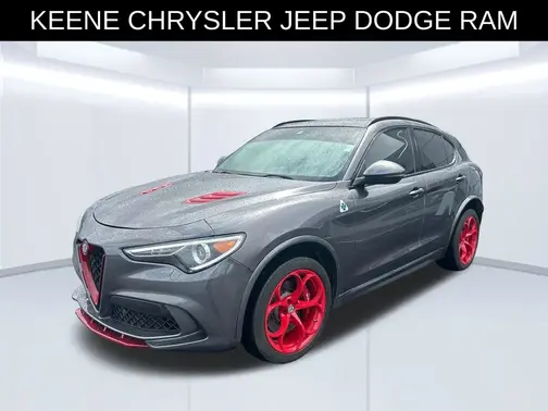 Gray 2018 Alfa Romeo Stelvio Quadrifoglio