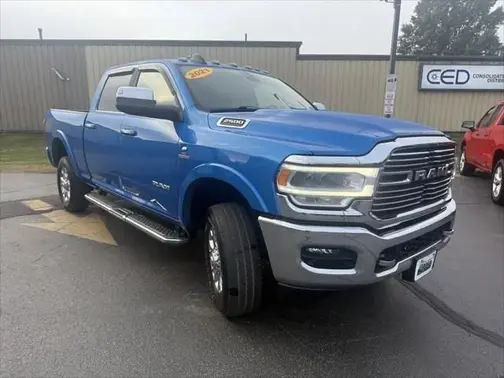 Blue 2021 RAM 2500 Laramie