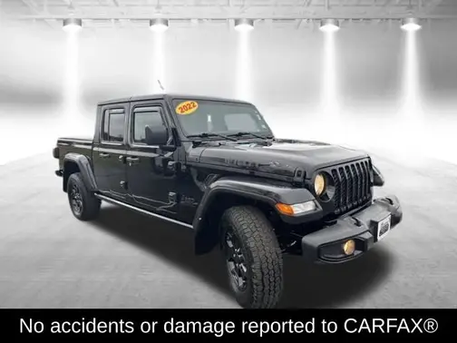 Black 2022 Jeep Gladiator Willys