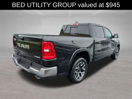 Black 2025 RAM 1500 Laramie