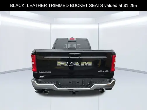 Black 2025 RAM 1500 Laramie