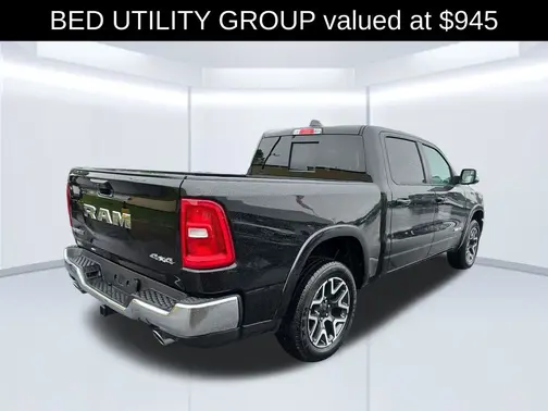 Black 2025 RAM 1500 Laramie