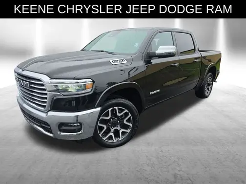 Black 2025 RAM 1500 Laramie