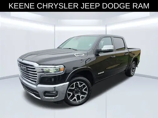 Black 2025 RAM 1500 Laramie