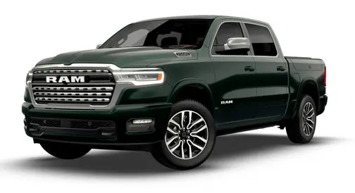 Serrano-Green Metallic Exterior Paint 2026 RAM 1500 Limited Longhorn