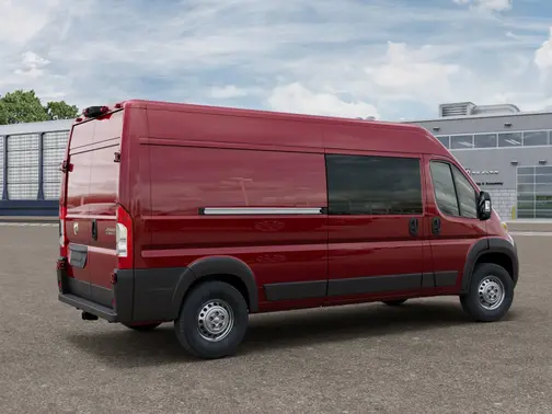 Deep Cherry Red Crystal Pearl-Coat Exterior Paint 2026 RAM ProMaster 2500 Tradesman