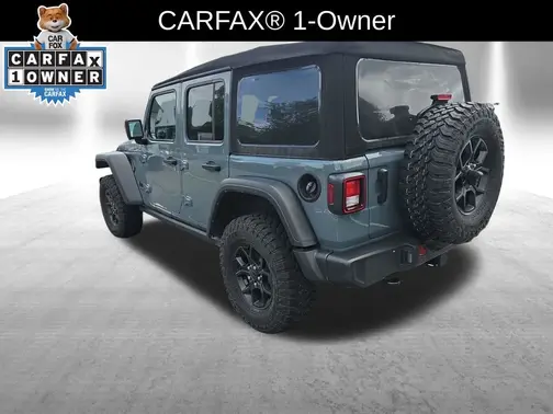 Gray 2024 Jeep Wrangler Willys