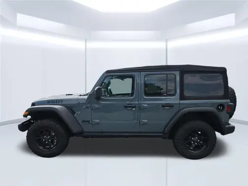 Gray 2024 Jeep Wrangler Willys