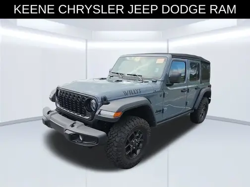 Gray 2024 Jeep Wrangler Willys