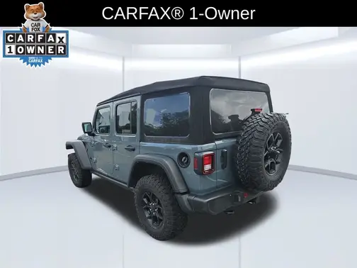 Gray 2024 Jeep Wrangler Willys