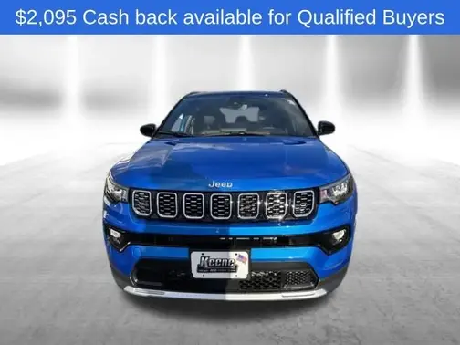 Hydro Blue Pearl-Coat Exterior Paint 2026 Jeep Compass Limited