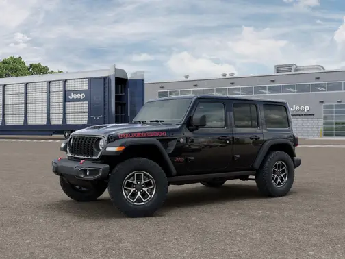 Black Clear-Coat Exterior Paint 2026 Jeep Wrangler Rubicon