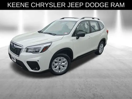 White 2021 Subaru Forester Base