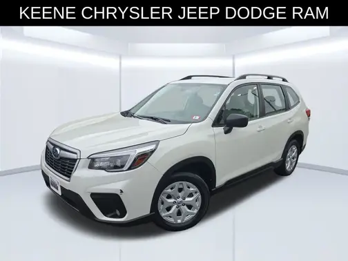 White 2021 Subaru Forester Base