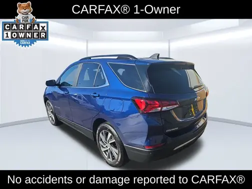 Blue 2022 Chevrolet Equinox LT