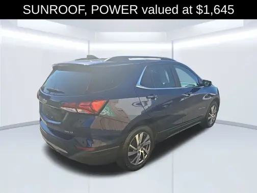 Blue 2022 Chevrolet Equinox LT