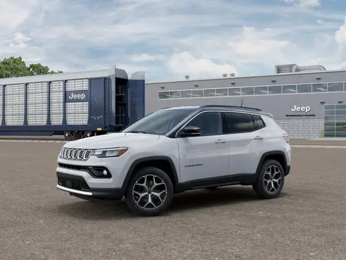 Bright White Clear-Coat Exterior Paint 2026 Jeep Compass Limited