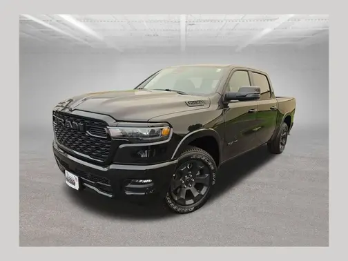 Diamond Black Crystal Pearl-Coat Exterior Paint 2026 RAM 1500 Big Horn/Lone Star