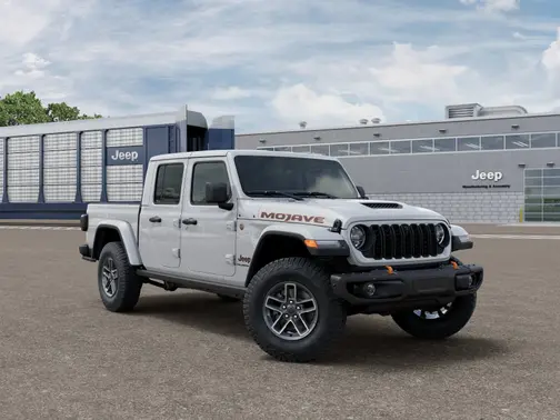 Bright White Clear-Coat Exterior Paint 2026 Jeep Gladiator Mojave