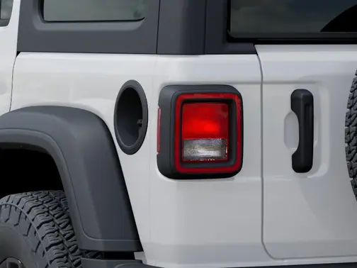 Bright White Clear-Coat Exterior Paint 2026 Jeep Wrangler Sport S