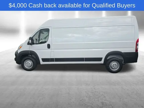 Bright White Clear-Coat Exterior Paint 2026 RAM ProMaster 3500 High Roof