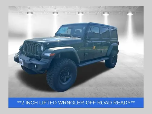 Black Clear-Coat Exterior Paint 2026 Jeep Wrangler Sport S