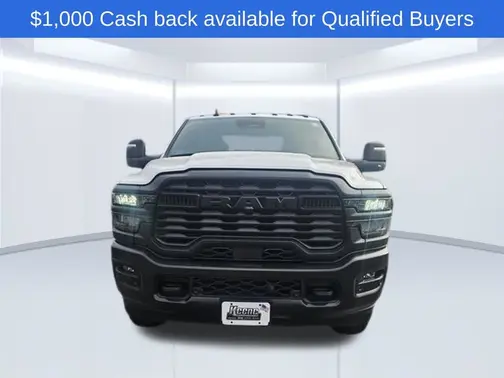 Bright White Clear-Coat Exterior Paint 2026 RAM 2500 Tradesman