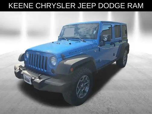 Blue 2016 Jeep Wrangler Unlimited Rubicon