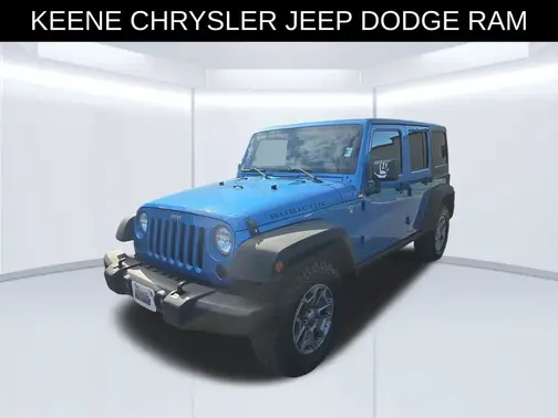 Blue 2016 Jeep Wrangler Unlimited Rubicon