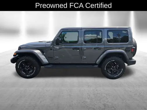 Gray 2021 Jeep Wrangler Unlimited Sahara Altitude