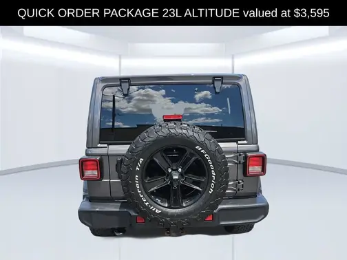 Gray 2021 Jeep Wrangler Unlimited Sahara Altitude