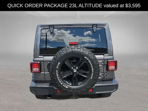 Gray 2021 Jeep Wrangler Unlimited Sahara Altitude
