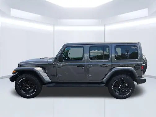 Gray 2021 Jeep Wrangler Unlimited Sahara Altitude