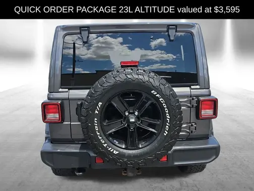 Gray 2021 Jeep Wrangler Unlimited Sahara Altitude