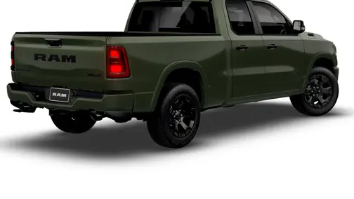 Serrano-Green Metallic Exterior Paint 2026 RAM 1500 BIG HORN