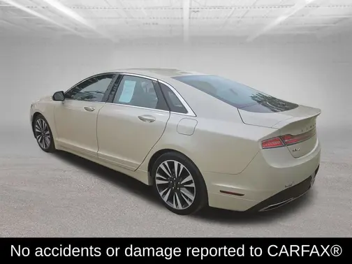 Beige 2018 Lincoln MKZ Reserve