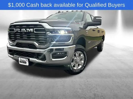 Granite Crystal Metallic Clear-Coat Exterior Paint 2026 RAM 2500 Big Horn