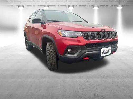 Red Hot Pearl-Coat Exterior Paint 2026 Jeep Compass Trailhawk