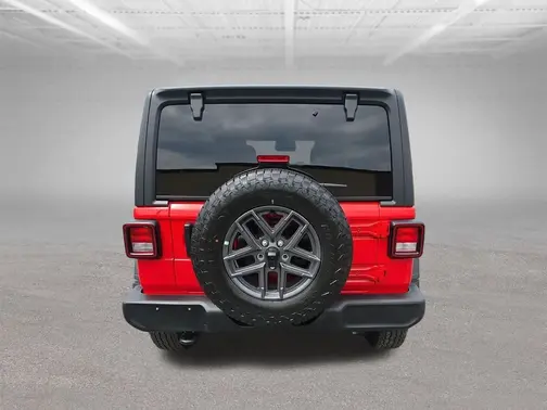 Firecracker Red Clear-Coat Exterior Paint 2026 Jeep Wrangler Sport S