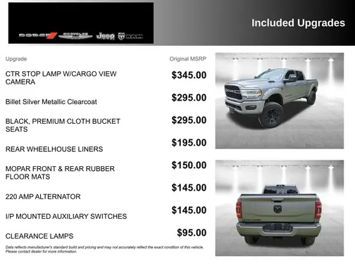 Silver 2024 RAM 2500 Big Horn