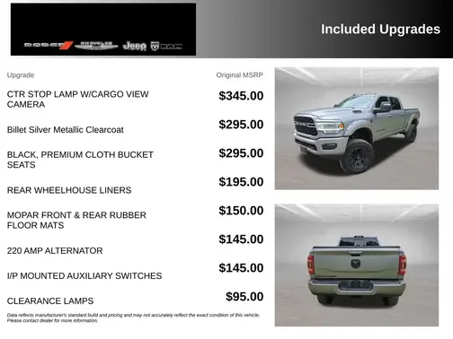 Silver 2024 RAM 2500 Big Horn
