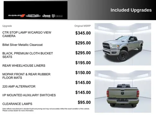 Silver 2024 RAM 2500 Big Horn