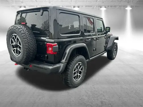 Black Clear-Coat Exterior Paint 2026 Jeep Wrangler Rubicon