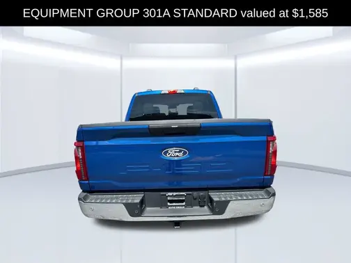 Blue 2025 Ford F-150 XLT