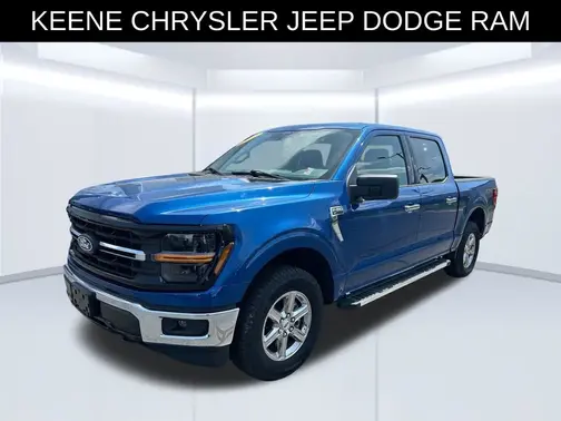 Blue 2025 Ford F-150 XLT