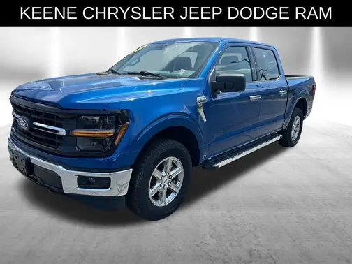Blue 2025 Ford F-150 XLT