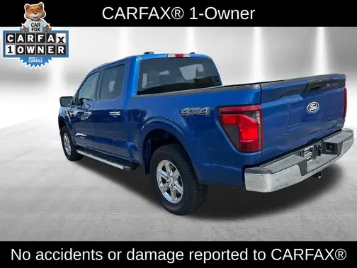 Blue 2025 Ford F-150 XLT
